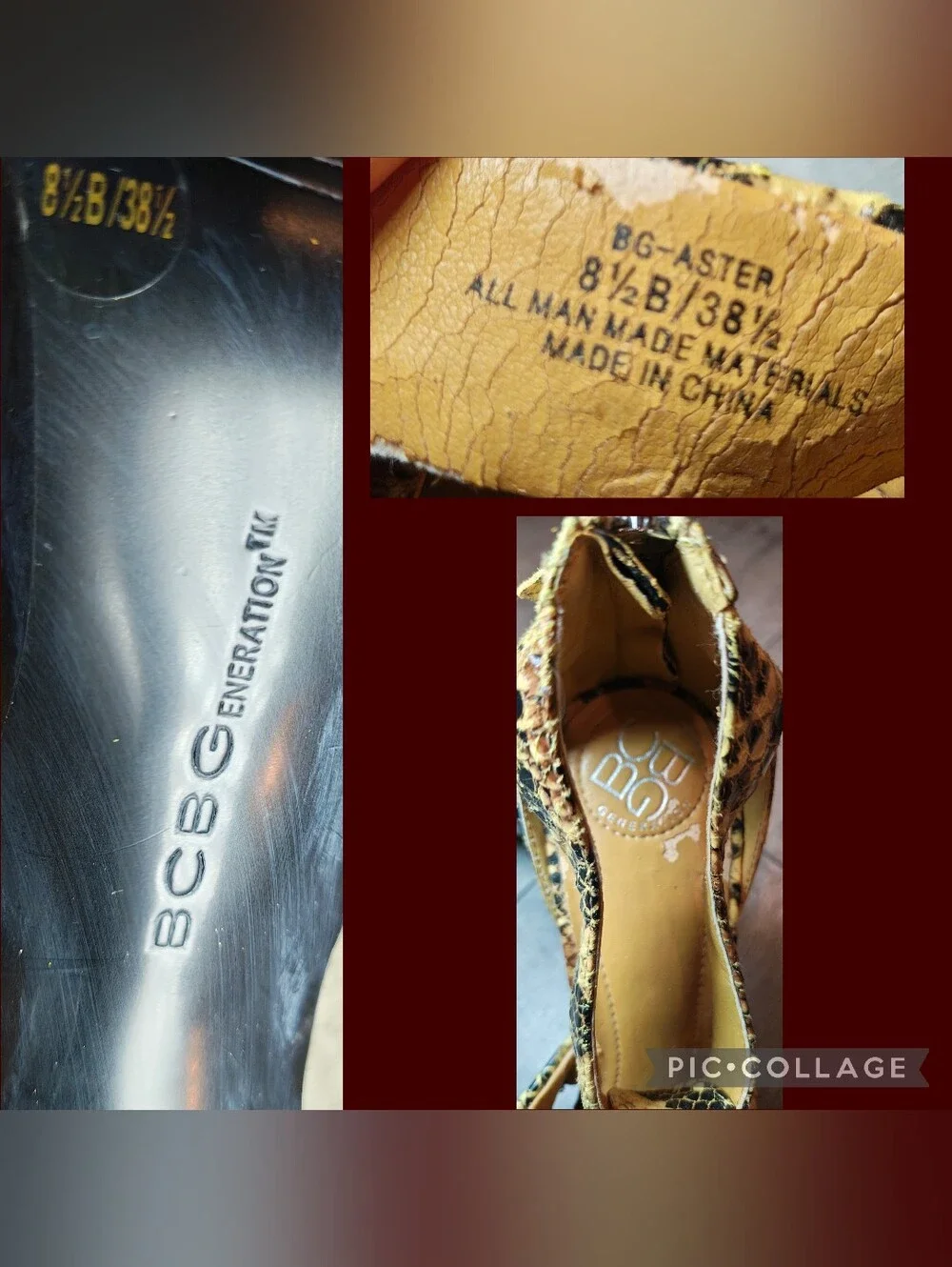 🐍Y2K BCBGeneration Kassidia Platform Python Snakeskin Stiletto Heels🐍